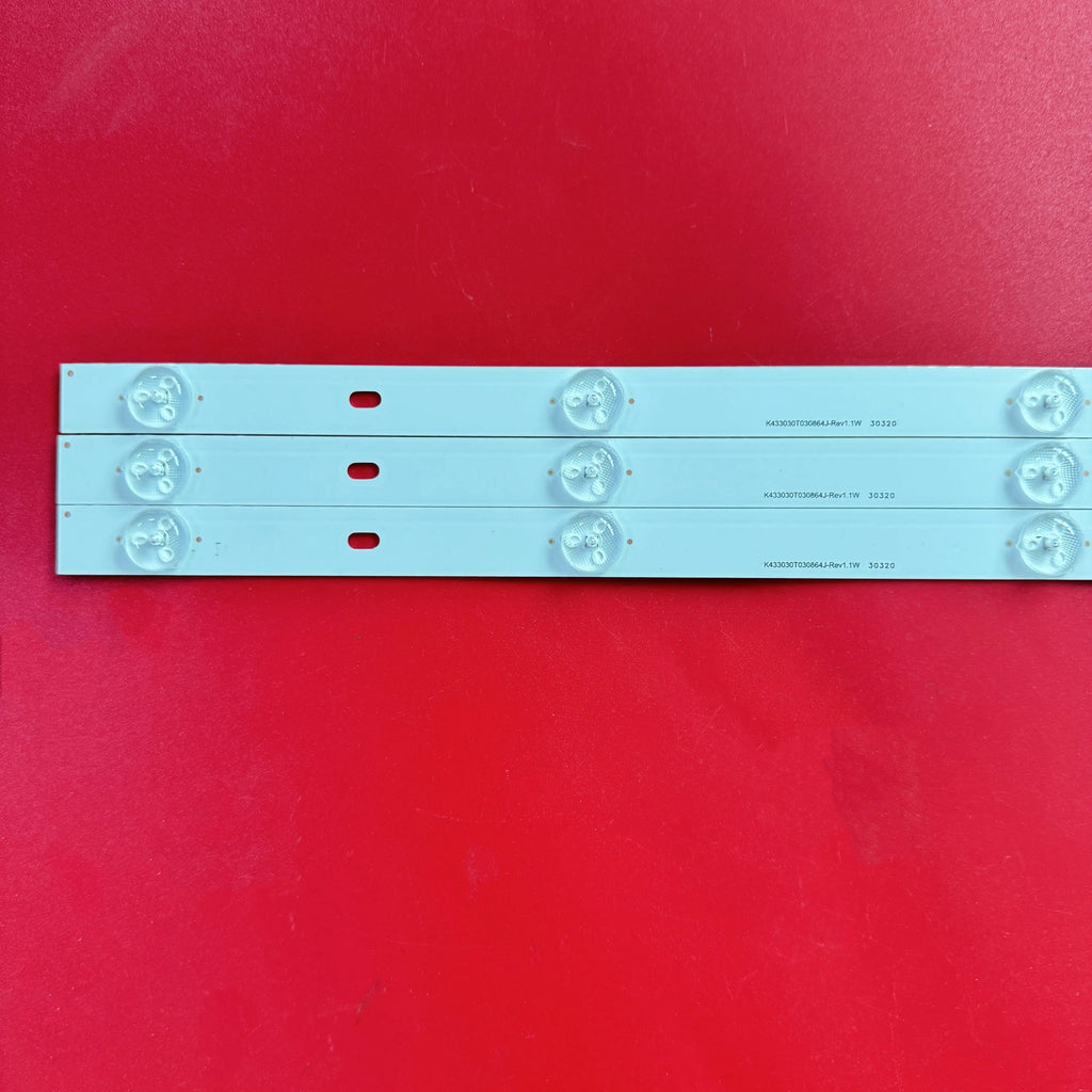 LED K433030T030864J-REV1.1W For 43CE1230 43BS3700 G43dfhds7 43S1 F43X3 IQ43600 SLE43F14TCS Cledtv4317uhd