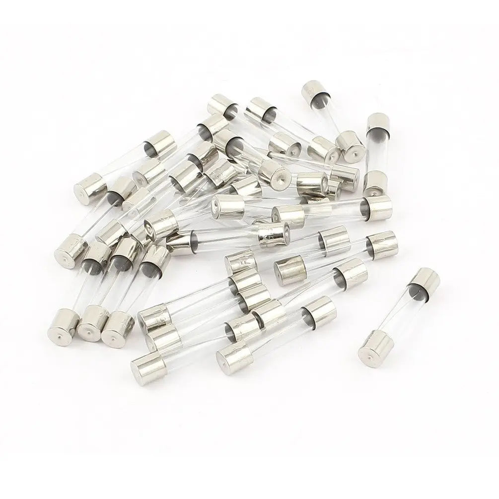 100pcs 5x20mm Quick Blow Glass Tube Fuse Assorted Kit Amp 0.