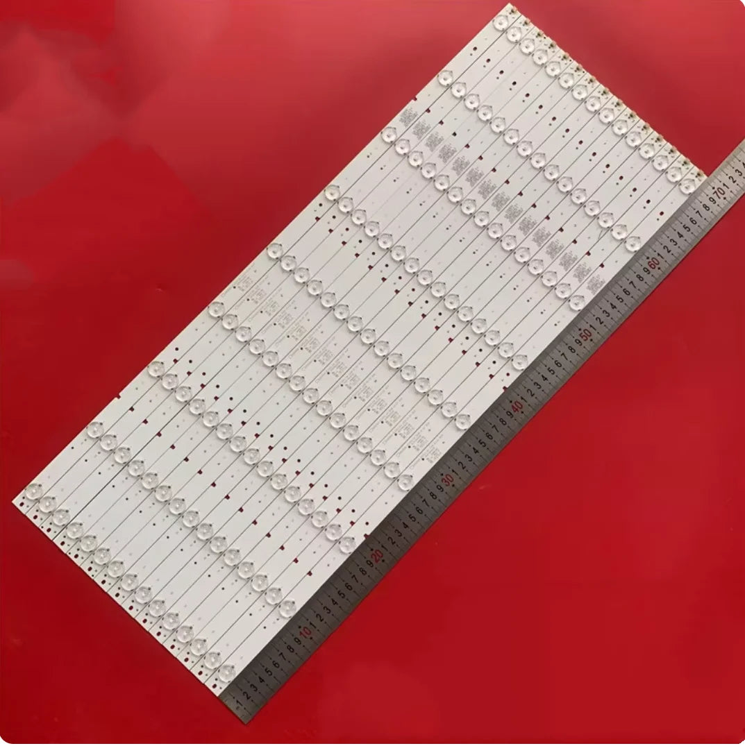 LED Backlight Strip for Akai LES-65B47M A650AD1N04 DVB-PMU156505HCAT T650QVN04.5 0D65D09-ZC14FG-04