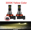 2PCS H11 H8 9006 HB4 LED DRL Fog Light Car Headlight Bulb Beam Kit 12V 80W High Power Car Fog Light 3000K 6000K Auto Headlight