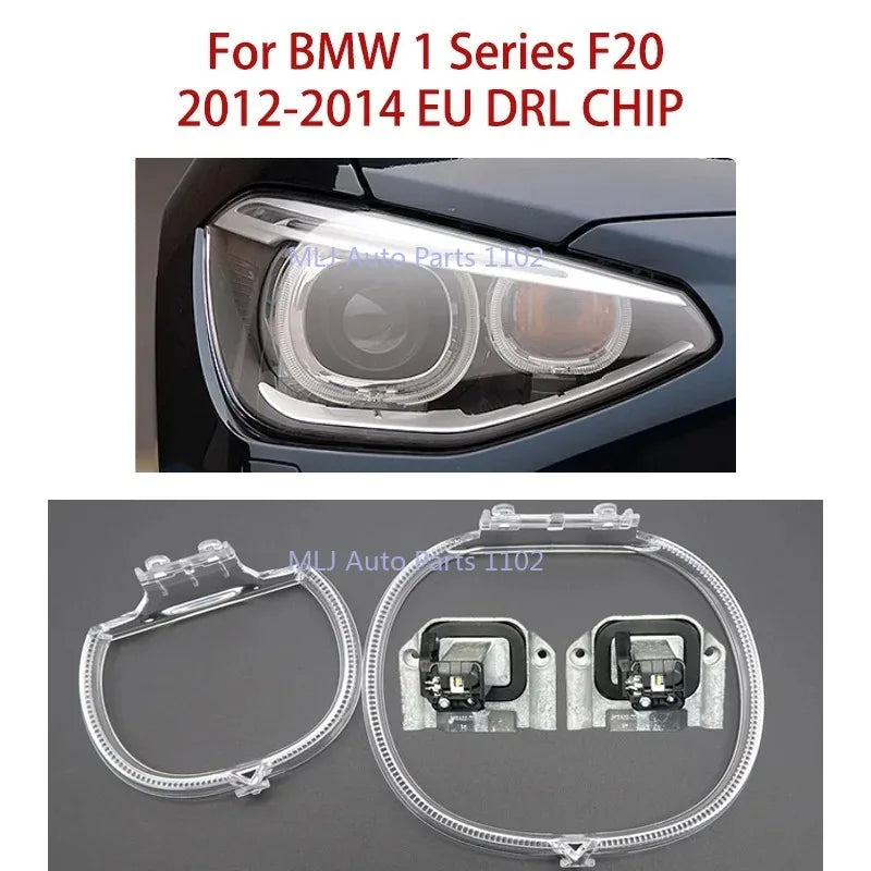 Angel Eye White Light Chip with Aluminum Parts Ballast Light Guide Strip Suitable For BMW 1 Series F20