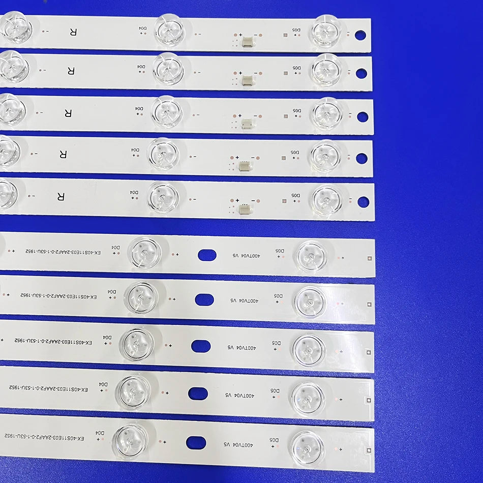 LED Backlight Strip for 10pcs TX 40AX630B 400TV04 V5 BX-40S11E01-2BBH3-0-Q-491-7885 400TV05 V5