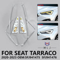 Angel Eye DRL Light Source Board Chips Light Guide Acrylic Strip Tube For Seat Tarraco 2020-2023 Headlight