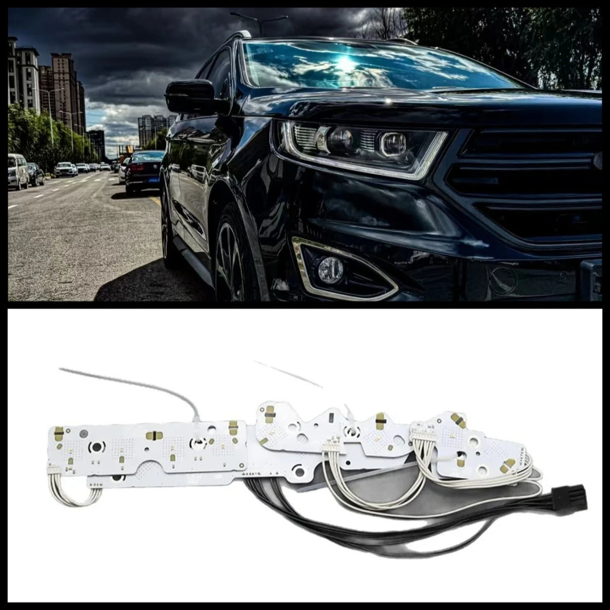 Angel Eyes DRL Ballast Chip Daytime Running Light Circuit Board Car Headlight Accessories for Ford