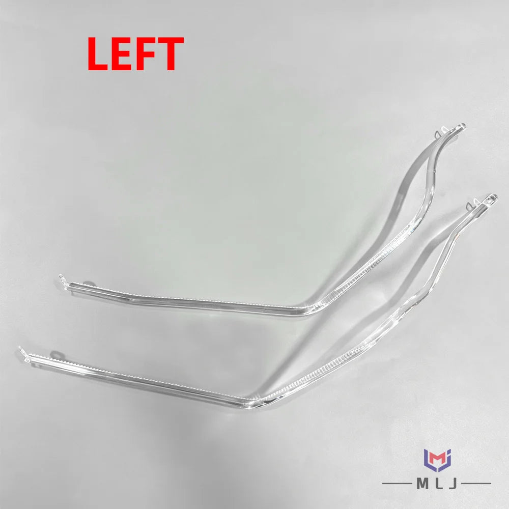 Angel Eye DRL Acrylic Light Guide Tube Strips Daytime Running Light Replacement For Volkswagen Tiguan Matrix