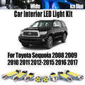 13-Piece LED Interior Light Kit for Toyota 2010-2016 - Canbus Error-Free Interior Bulbs
