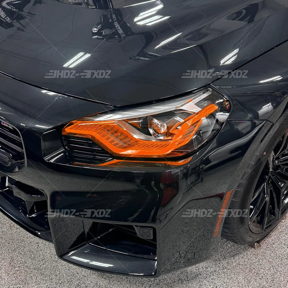 Angel Eyes DRL LED Boards For BMW 2 Series G42 M2 G87 2021-24 Adaptive LED Headlight Amber Blue Red Daytime