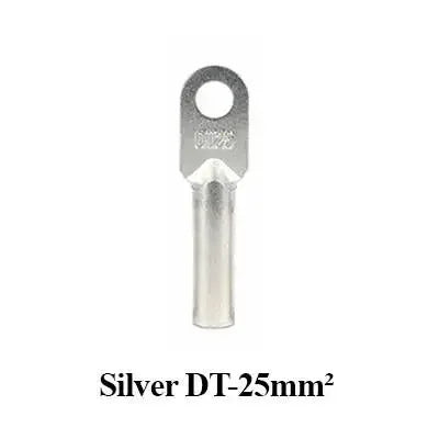 Wire Crimp Connector Car Auto Copper Terminal Block DT-10/16/25/35/50 Battery Cable Crimp Terminals Soldered Copper Crimp Lugs