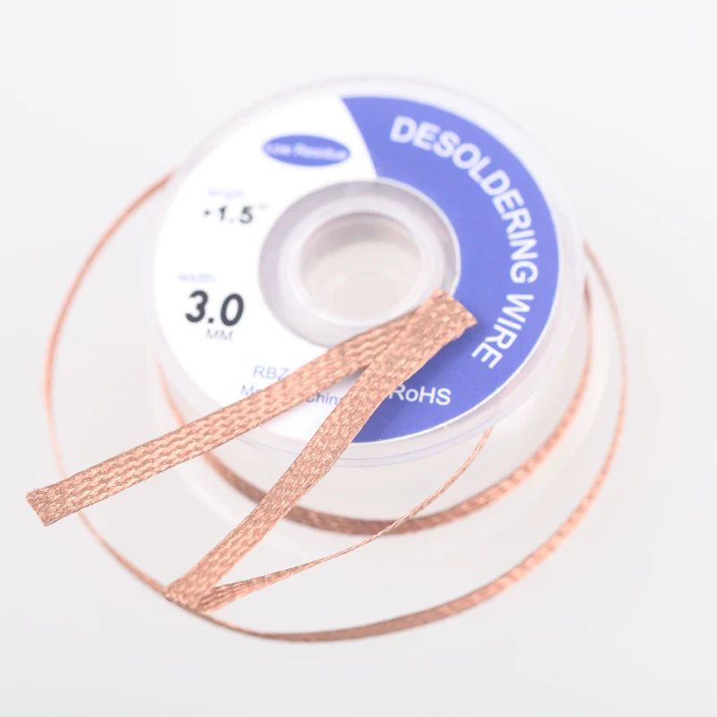 1Pcs 3mm Width 1.5M Length Solder Wire Desoldering Braid Wel