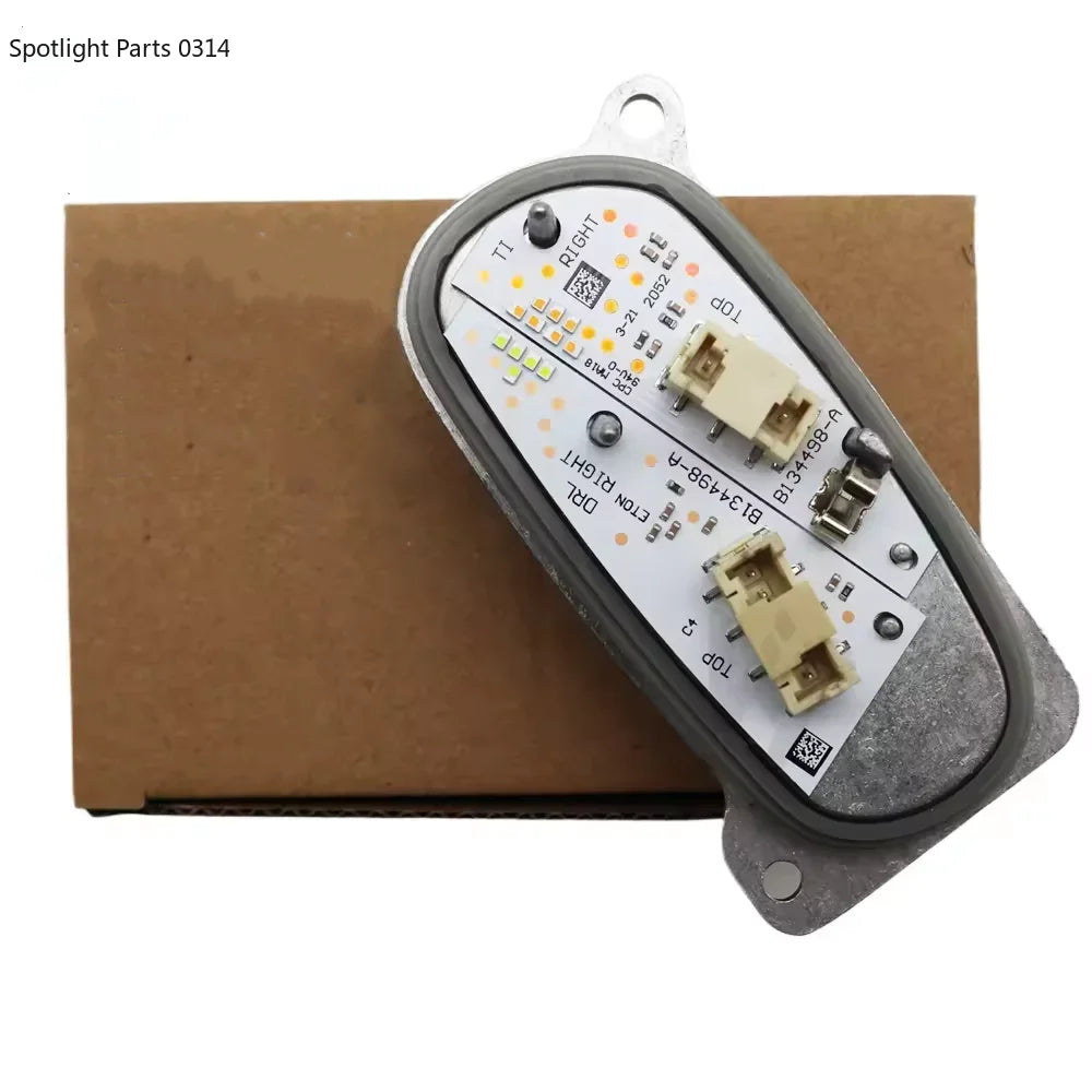 LED headlight angel eyes DRL module 90166374 90166375 for Volkswagen SEAT Leon daytime running