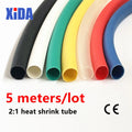 5Meters/Lot Black 1mm 1.5mm 2mm 2.5mm 3mm 3.5mm 4mm 5mm 6mm 