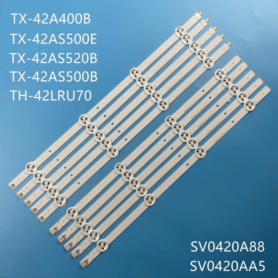 LED Backlight Strip for8 lamp NEW For 42AS520B ASR600 SV0420AA5 SV0420A88 LC420DUE FG TX-42AS500 42A400B