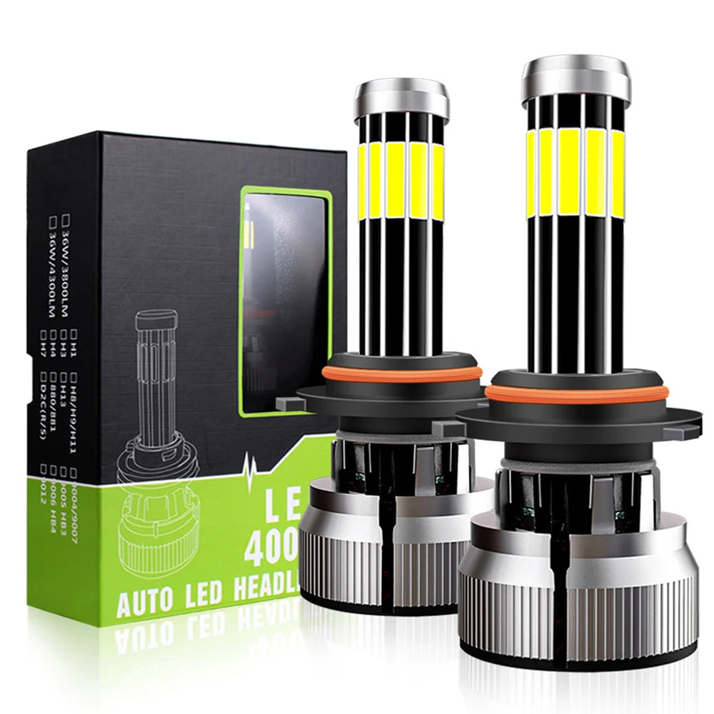 H7 LED Mini Canbus H4 H1 HB3 HB4 9012 Turbo Bi 360 Projector