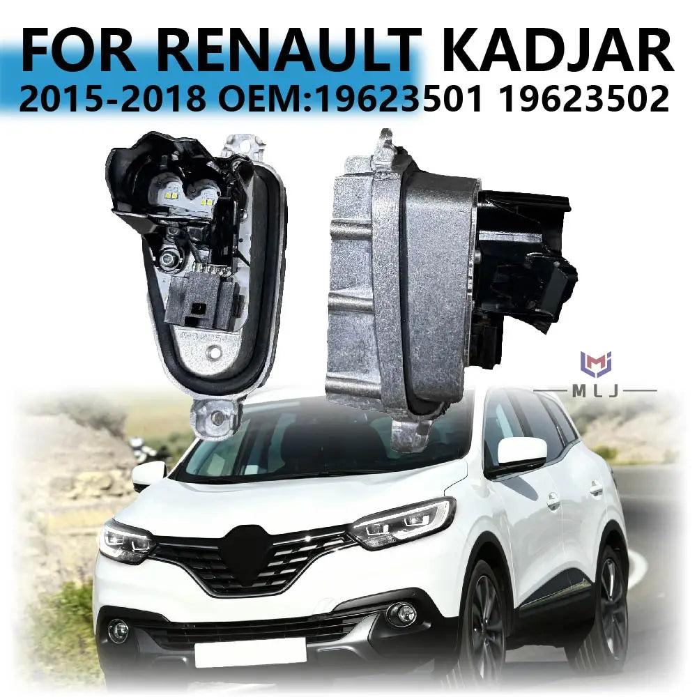 DRL Daytime Running Light Module 19623501 19623502 Fit For Renault KADJAR 2015-2019 Headlight Replacement