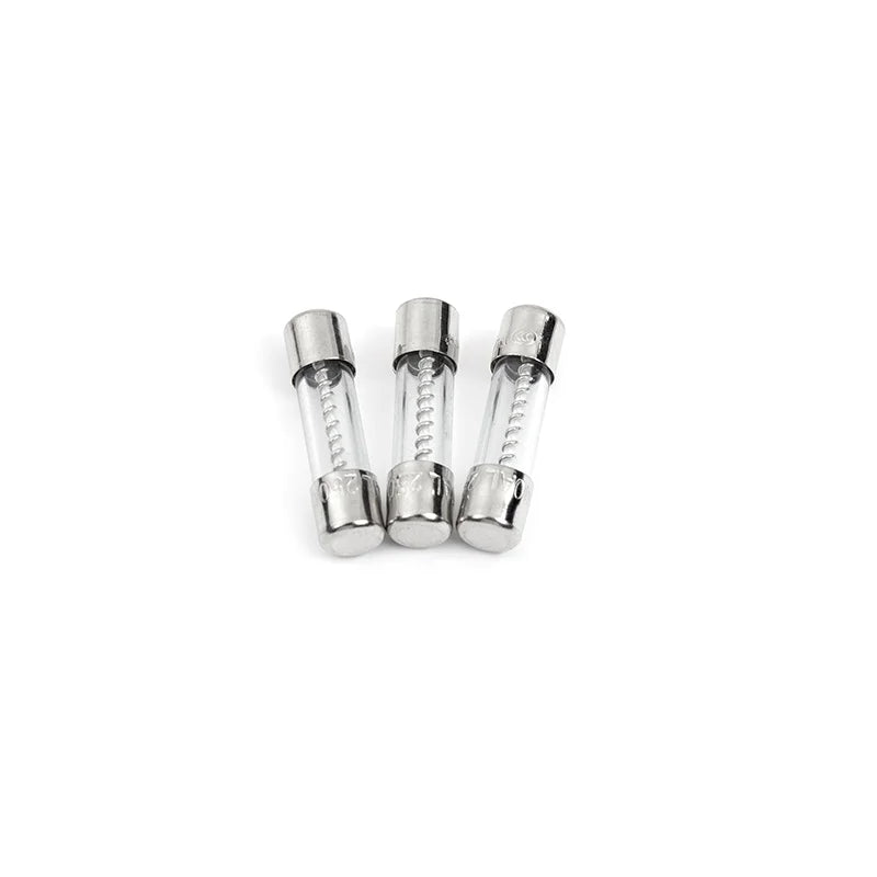 10PCS 5x20/6X30mm Slow Blow Glass Tube Fuse Multiple Current