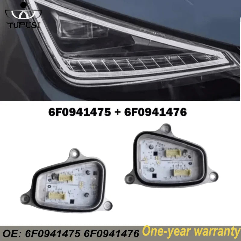 Headlight Module DRL Daytime Running Light Led Angel Eyes for Seat Arona KJ7 2021 2022 2023 2024 6F0941475