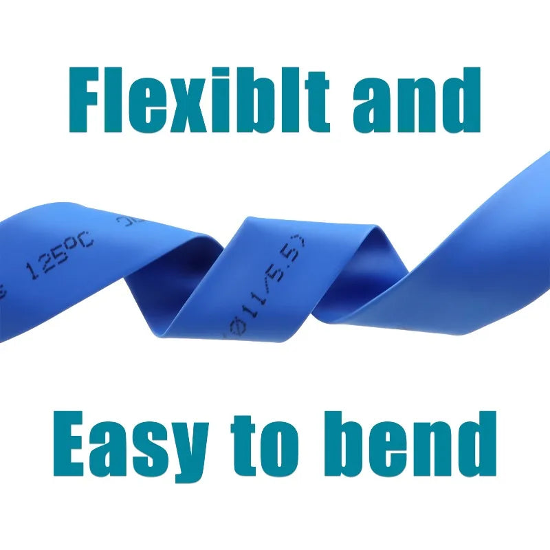 10Meters Heat Shrink Tube 2 1 Shrinkage Ratio Dia 0.6 0.8 1 
