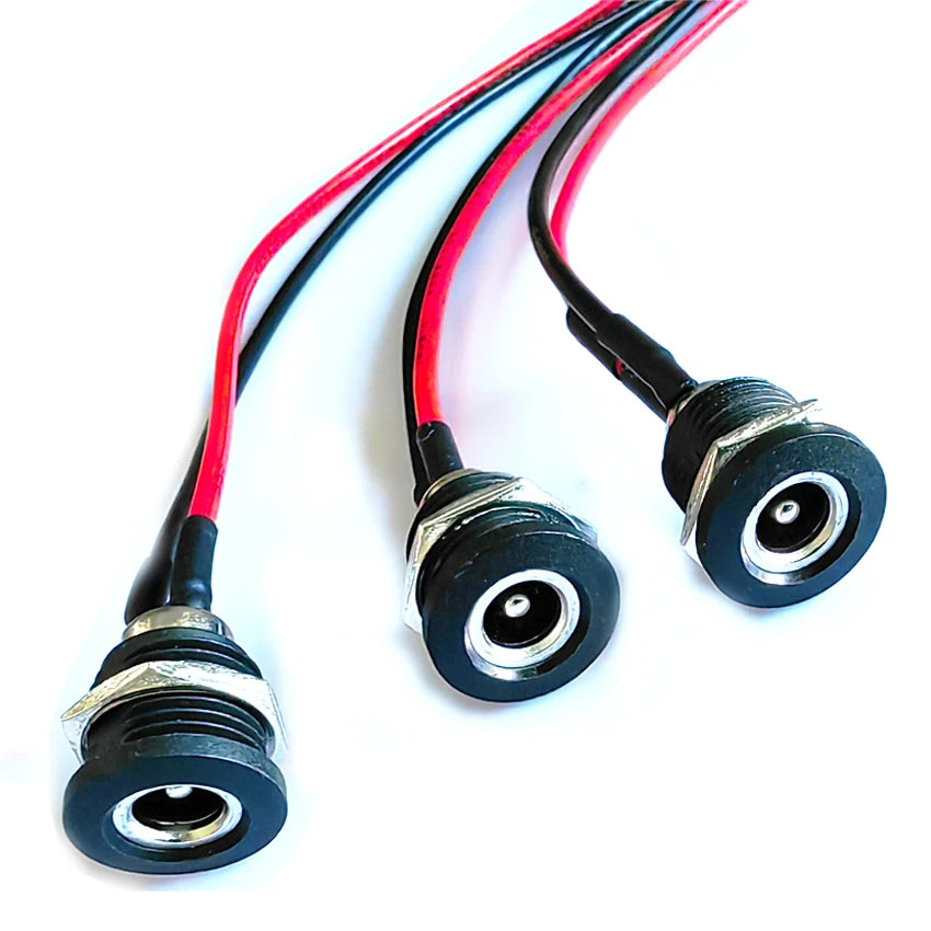 High Current 20AWG 5.5 2.1mm/5.5 2.5mm DC022D DC Power Cable