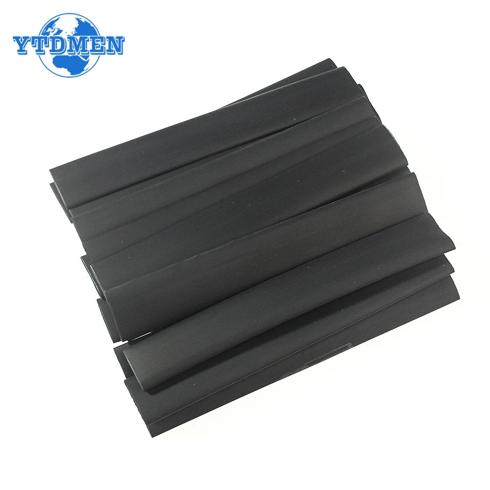 127pcs Heat Shrink Tubing 2 1 Black Thermoresistant Tube Car