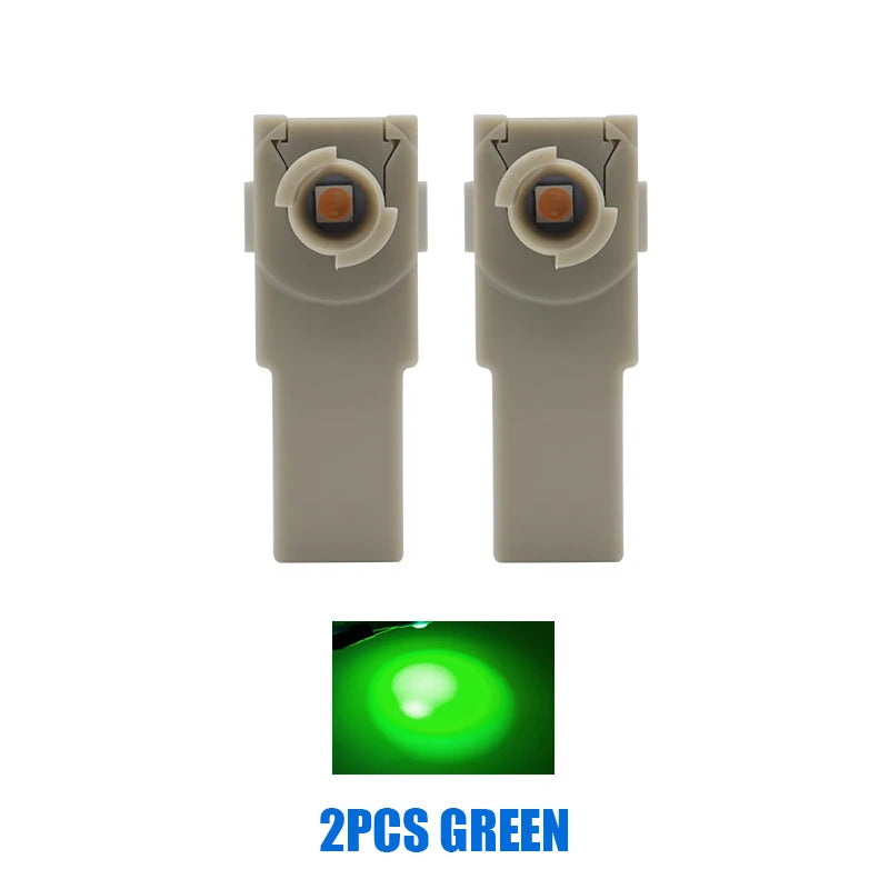 2Pcs Car Interior LED Light Foot Ambient Lamp Indoor Footwell Bulb Foot Nest Lamps For Toyota Lexus Honda Mazda Subaru the Car
