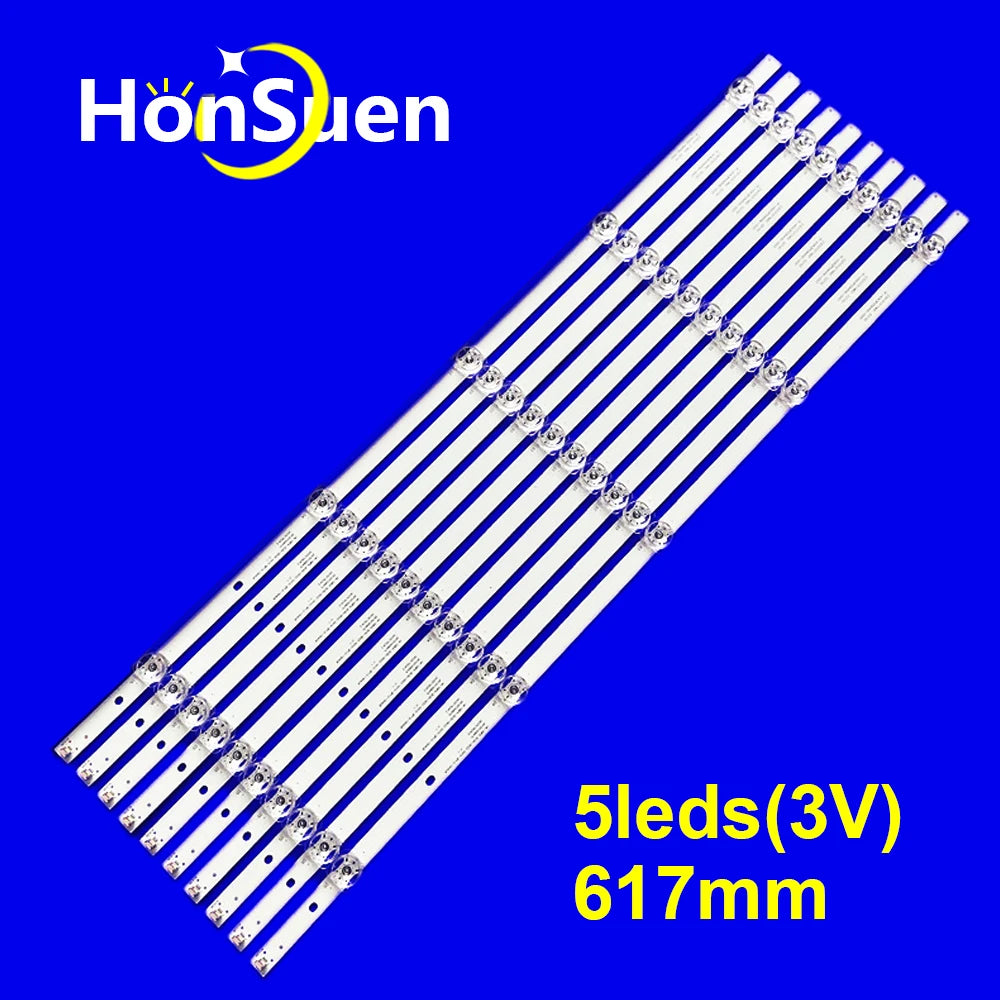 LED Strip for JET580UHD HK-58F9-3030 LS58A1 LS58A51 LS58A51Z HK-58F9-3030-0D22-5X10-3P1.0-190428