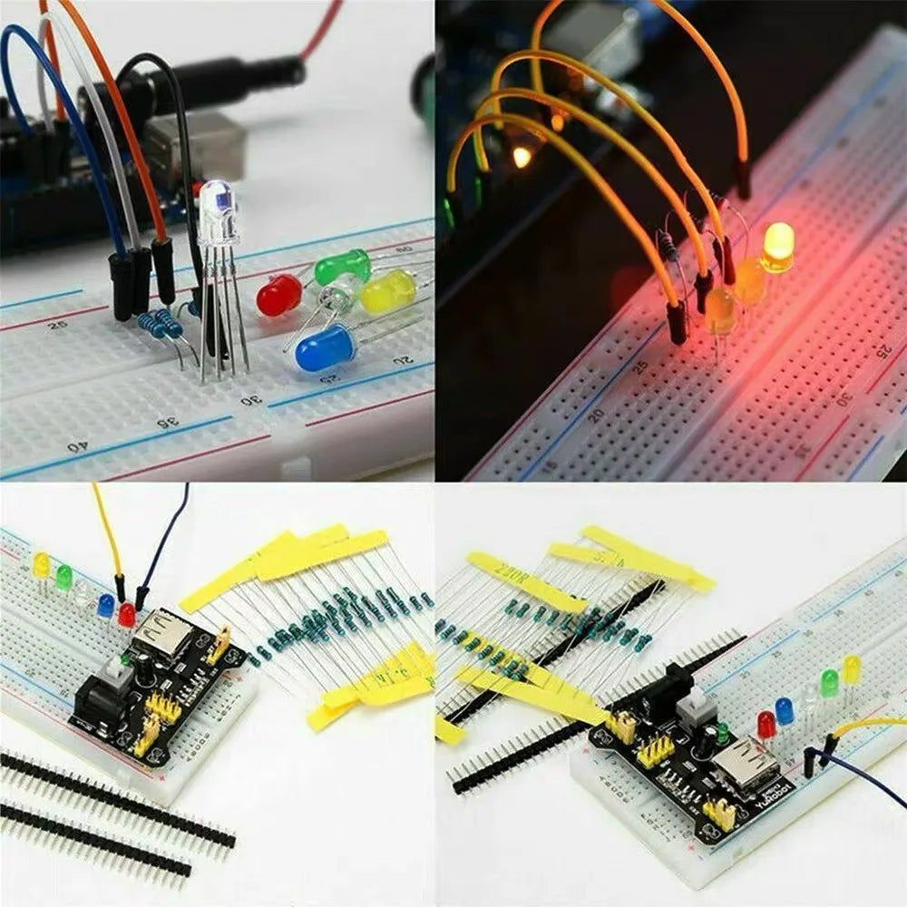 Electronic Components Electrolytic Capacitor Resistor LED 83