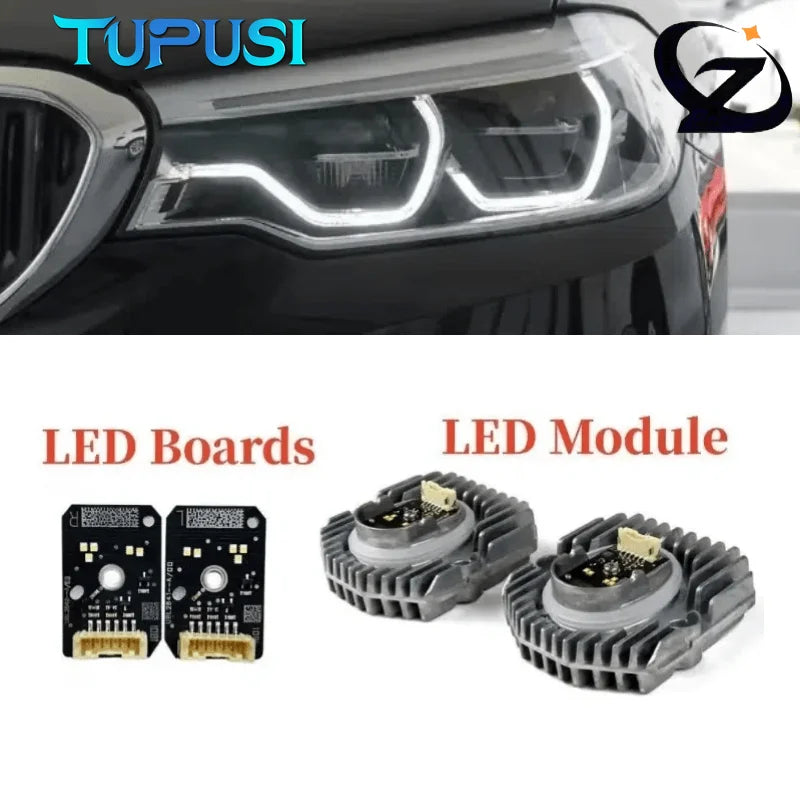 LED Headlight DRL 63117214940 White Daytime Running Light LED Chips For 2017-2020 BMW 5 Series G30 G31 F90 M5