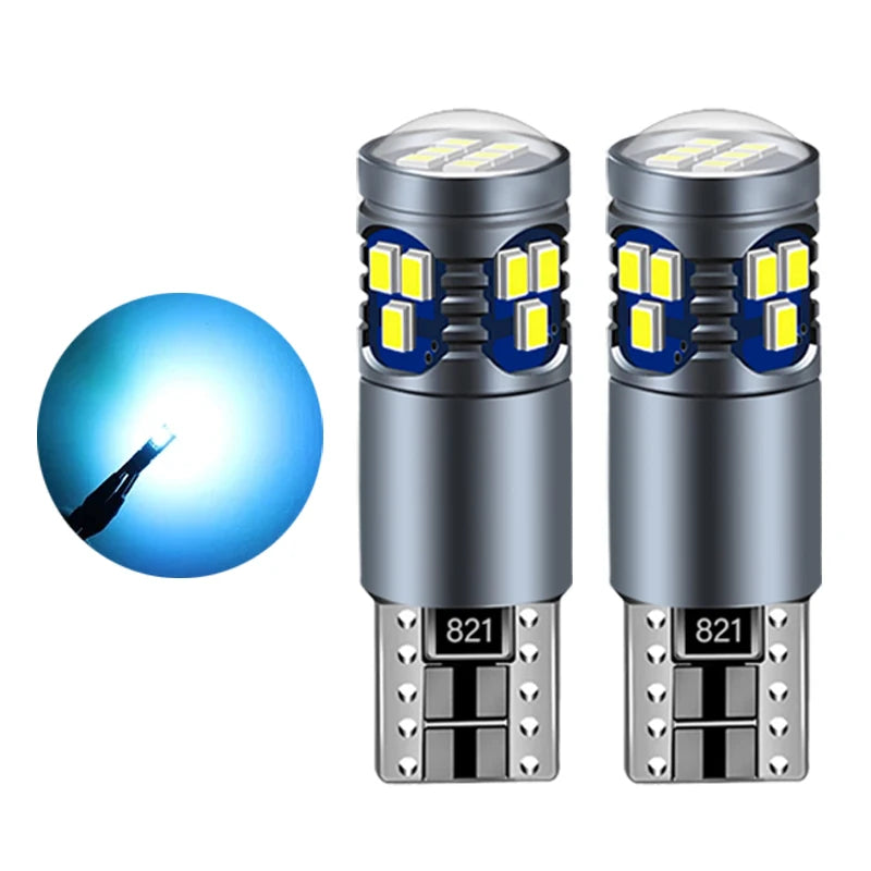 2Pcs T10 Car LED Bulbs Interior Parking Lamp For Renault Clio 2 II MK2 1998-2002 2003 2004 2005 Clearance Lights