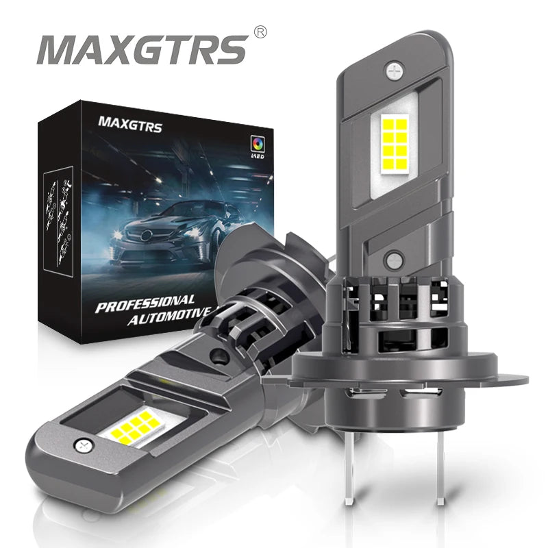 2Pcs 20000LM H8 H11 H7 LED CSP Chip Car Headlight Bulbs HB4 