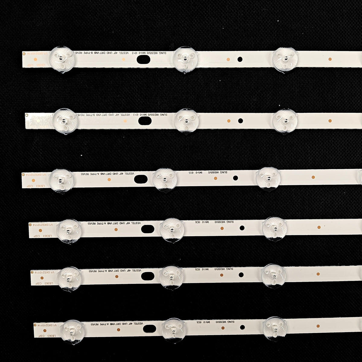 LED Backlight Strip for Vestel 49" UHD DRT VNB A-TYPE REV03 JL.D49071330-078AS-M_V02 49HDR510 49UHD200