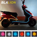 BLALION 12V Motorcycle LED Ambient Decorative Strip Light Ca