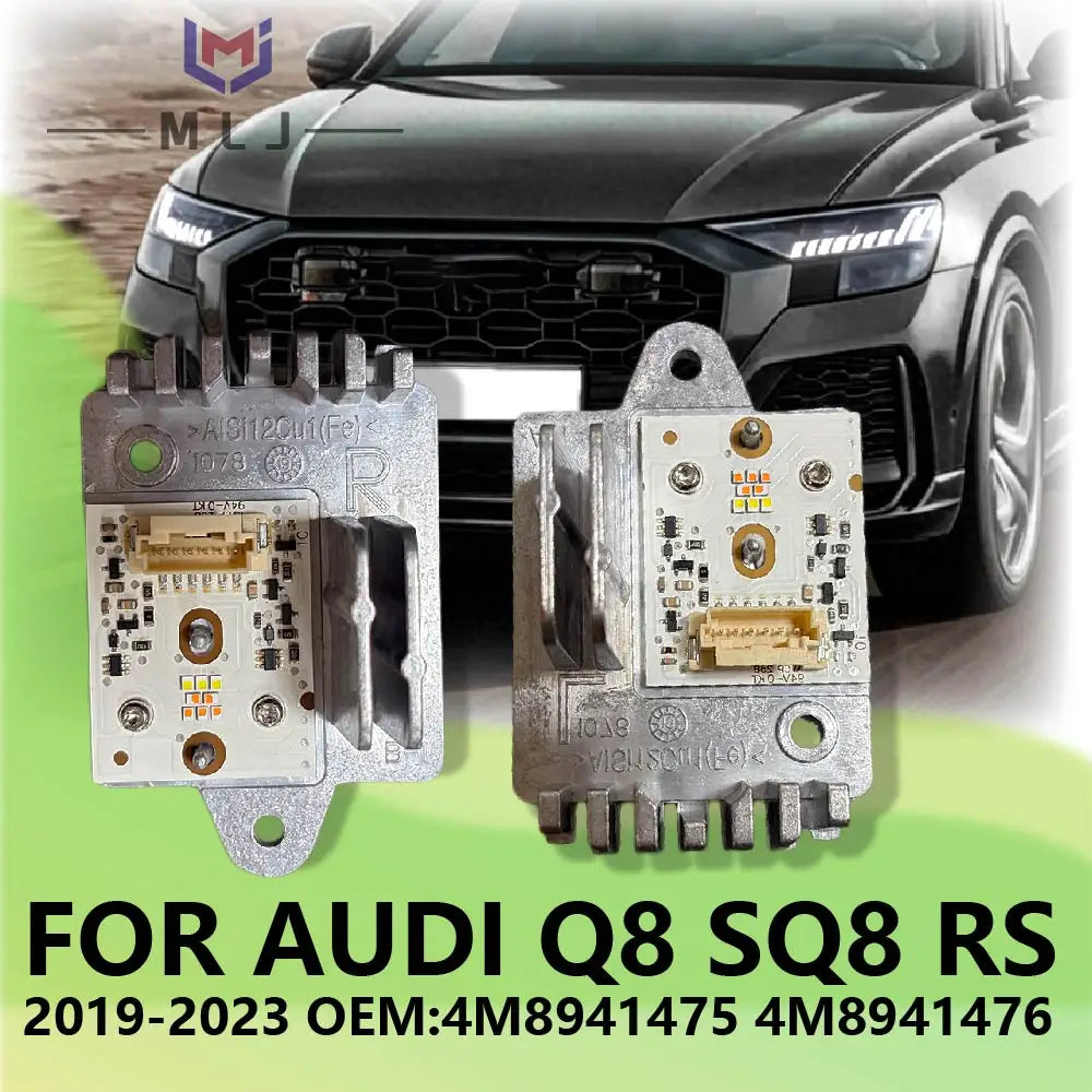 Angel Eye LED Source Headlight DRL Light Source Module 4M8941475 4M8941476 For Audi Q8L SQ8 RS 2019-2023