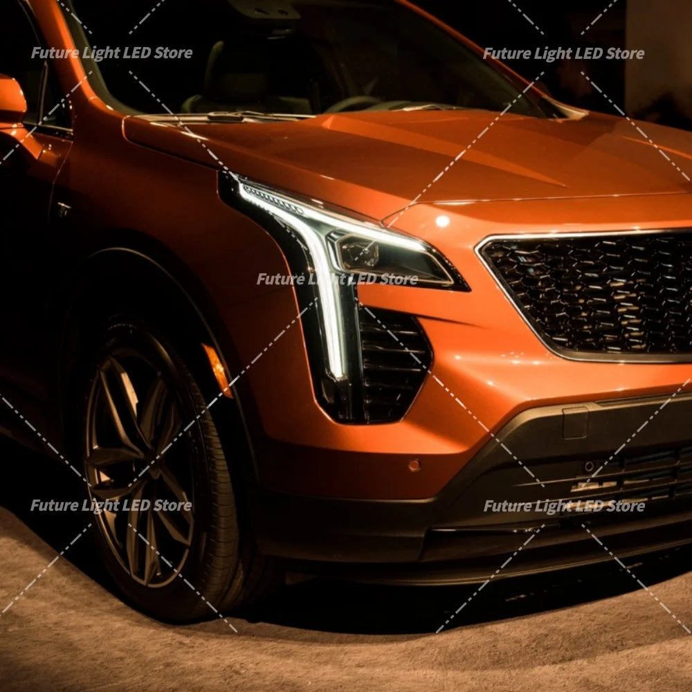DRL Chip Boards 10000061255-02 Full LED Headlight For Cadillac XT4 2018-2023