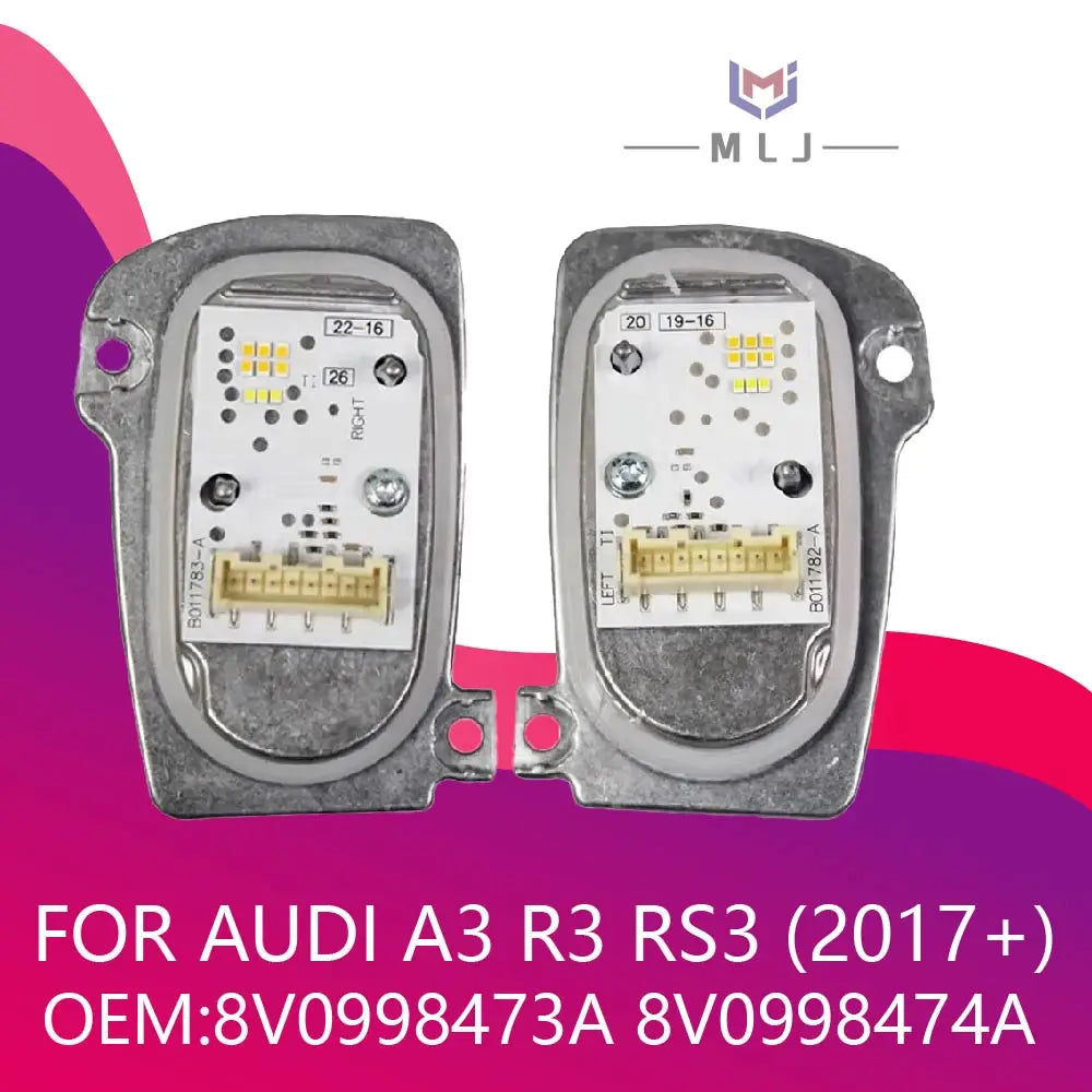 Angel Eyes DRL 8V0998473A 8V0998474A Module LED Light Source Headlight DRL For A3 R3 RS3 (2017+) Direct