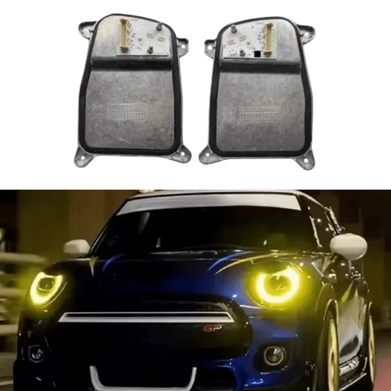 Angel Eye DRL Board For 2019 2020 2021 Mini Cooper F55 F56 F57 Clubman F54 LCI LED Headlight Daytime Running