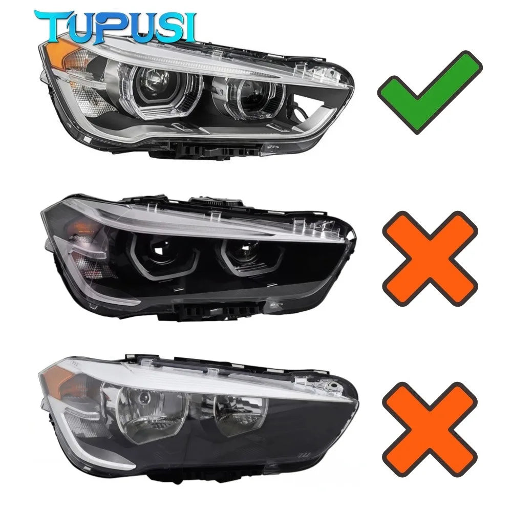 Angel Eyes DRL Board 63117428792 for BMW X1 F48 2017-2019 LED Headlight Blue Red Daytime Running Light Module