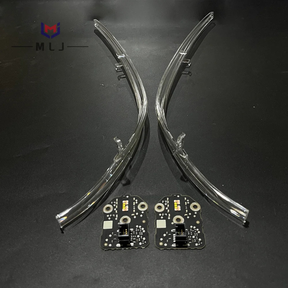 Angel Eyes DRL Chips Board Light Guide Tube Strips Daytime Running Light Replacement Spare Part For Volvo S90