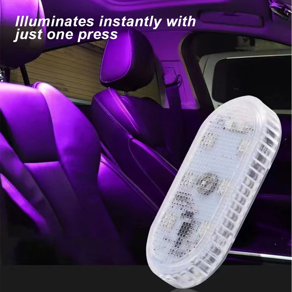 1 PC Multi Color Car Light Wireless LED Touch Light Roof Lig