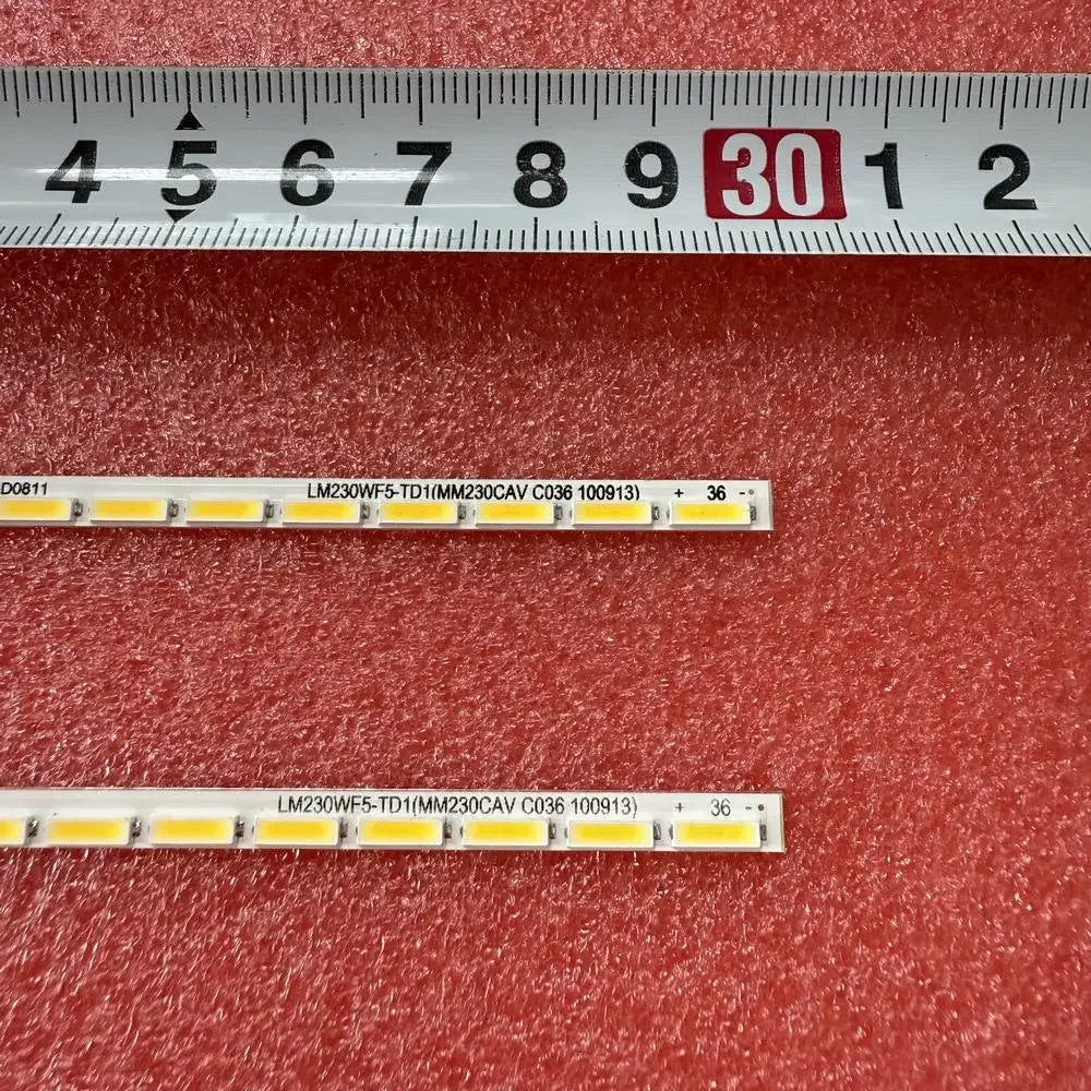 LED Backlight Strip for 2pcs/set LED Backlight Strip for 1008 B520r2 B520 LM230WF5 TLD1 29.9CM 36LED
