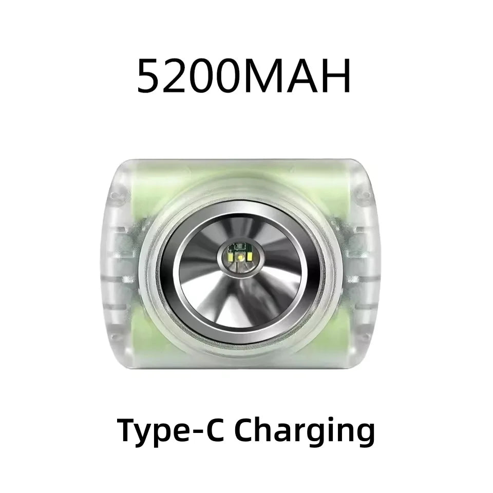 New Kl6 Mining Lamp Headlight With High Quality Ip68 Waterproof 7000mah 2 1865 Lithium Battery Lighting Headlamp Light Led