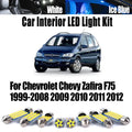 10-Piece LED Interior Light Kit for Chevrolet F75 1999-2010 - Canbus Error-Free Interior Bulbs