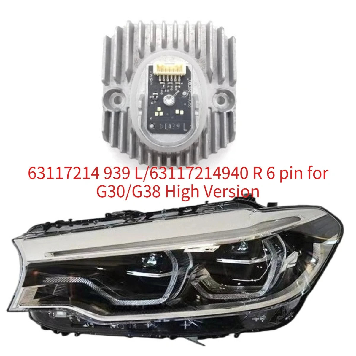Angel Eye DRL Module OE 63117214934 63117214939 63117214940 For BMW 5 Series G38 G30 High And Basic Version