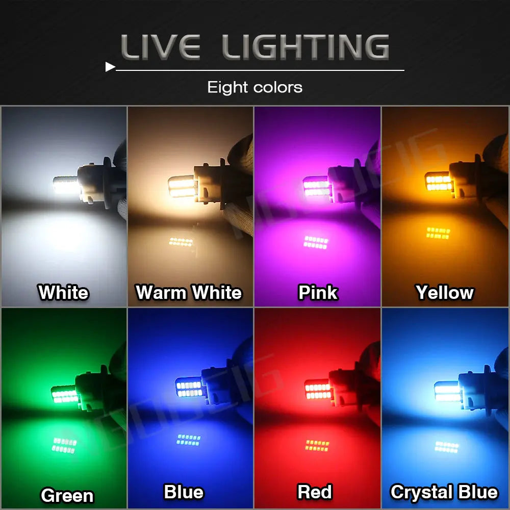 NGOUCIG 2PCS C5W Bulb C10W Led Festoon T10 BA9S W5W 5w5 28mm