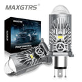 Dual Lens H4 LED Headlight Mini Projector Lens LED H4 Auto L