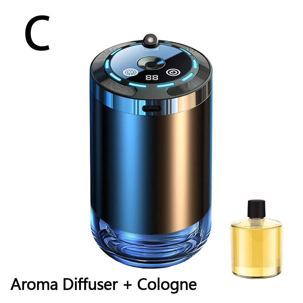 NEW 5 Modes Adjustable Smart Car Air Freshener Automatic Car Scent Starry Sky Ceiling Ambient Light Car Accessories