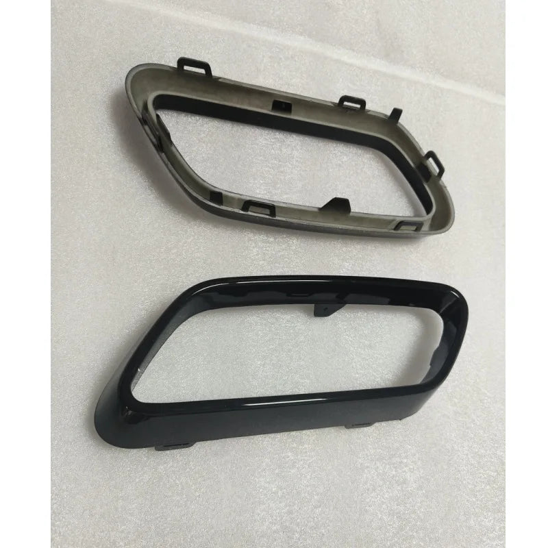 2068858303 2068858403 Rear Bumper Chrome Trim Black Exhaust Pipe Cover For Mercedes Benz C Class W206 C200