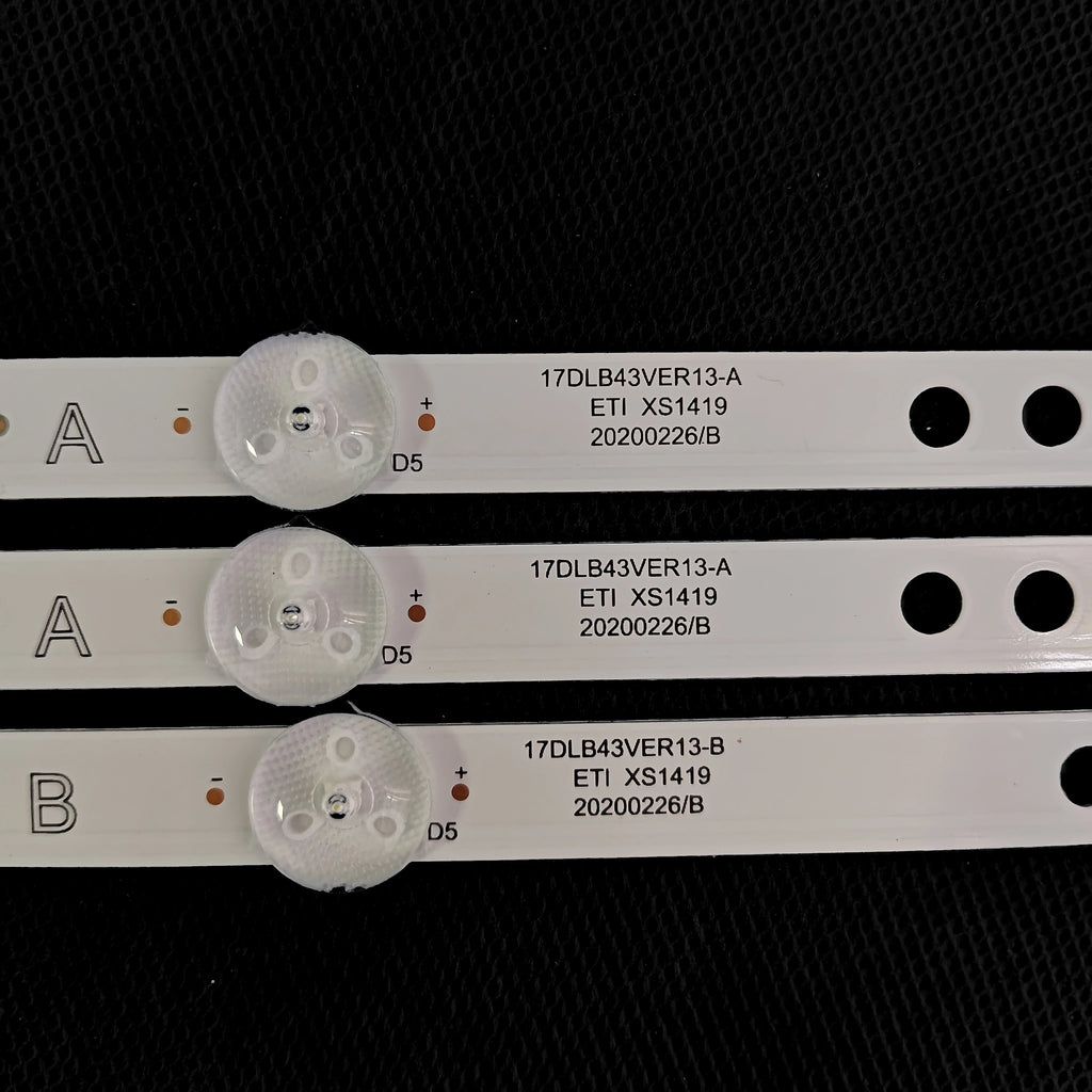 LED Strip LED For POLAROID P43FPA2031A P43FPA0119A 43LL3A63DB 43LL3A63DT 43HL6331F/B VES430UNDH-2D-N42