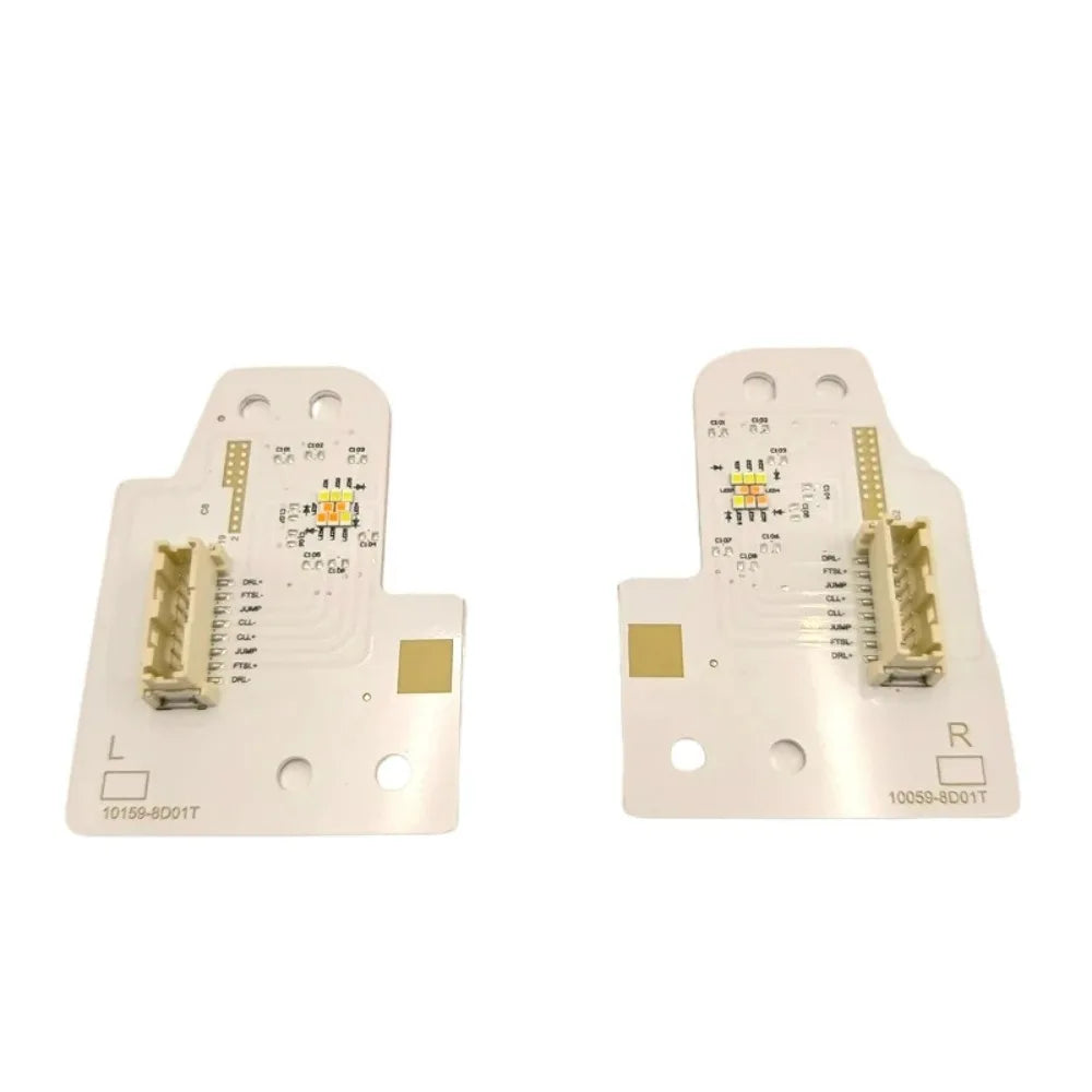 Angel Eyes DRL Suitable for Nissan Qashqai J11 2019-2020 Daytime Running Light LED Boards Turn Signal Light