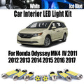 14-Piece LED Interior Light Kit for Honda MK4 2011-2014 - Canbus Error-Free Interior Bulbs
