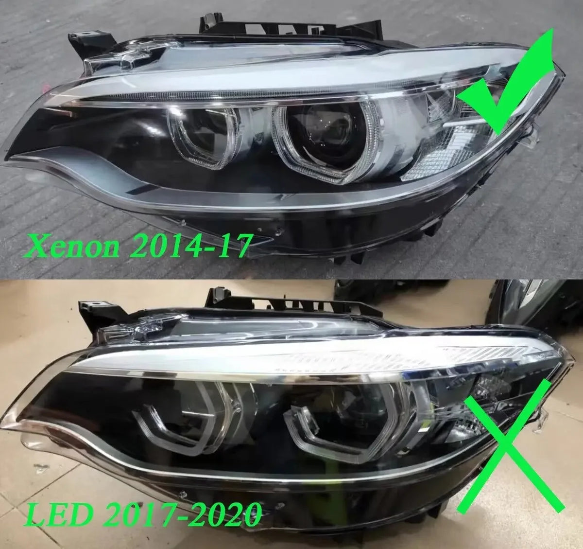 DRL RGB multicolor LED boards F22 F23 daytime running lights RGBW Amber for BMW F87 F23 M2C